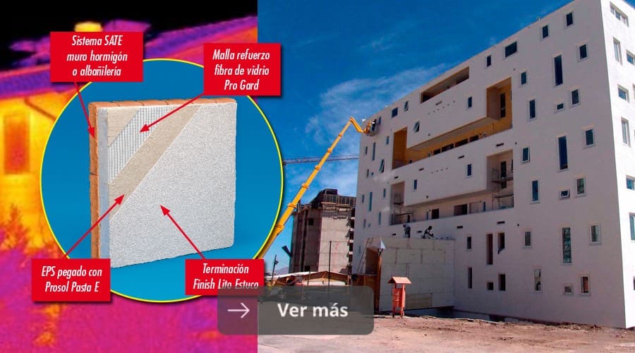 AISLACIÓN TÉRMICA EXTERIOR SATE/EIFS